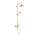 Axor Montreux Showerpipe 240 1-Jet, 1.8 Gpm In Brushed Gold Optic, 16574251