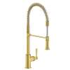 Axor Montreux Semi-Pro Kitchen Faucet 2-Spray, 1.75 Gpm In Brushed Gold Optic, 16582251