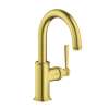 Axor Montreux Bar Faucet, 1.5 Gpm In Brushed Gold Optic, 16583251