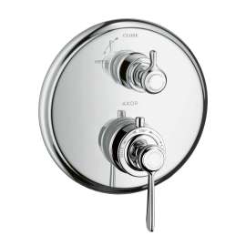 Axor Montreux Thermostatic Trim With Volume Control In Chrome, 16801001