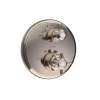 Axor Montreux Thermostatic Trim With Volume Control- Cross-Handle In Polished Nickel, 16817831
