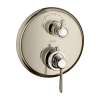 Axor Montreux Thermostatic Trim With Volume Control And Diverter In Polished Nickel, 16821831