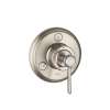Axor Montreux Diverter Trim Trio/Quattro In Brushed Nickel, 16832821