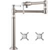 Axor Montreux Pot Filler, Deck-Mounted In Stainless Steel Optic, 16860801