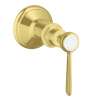 Axor Montreux Volume Control Trim With Lever Handle In Brushed Gold Optic, 16872251