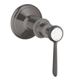 Axor Montreux Volume Control Trim With Lever Handle In Brushed Black Chrome, 16872341