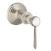 Axor Montreux Volume Control Trim With Lever Handle In Brushed Nickel, 16872821