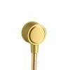 Axor Montreux Wall Outlet With Check Valves In Brushed Gold Optic, 16884251