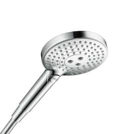 Axor Showersolutions Handshower 120 3-Jet, 1.75 Gpm In Chrome, 26052001