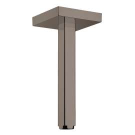 Axor Showersolutions Extension Pipe For Ceiling Mount In Brushed Black Chrome, 26414341