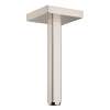 Axor Showersolutions Extension Pipe For Ceiling Mount In Brushed Nickel, 26414821