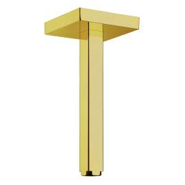 Axor Showersolutions Extension Pipe For Ceiling Mount In Polished Gold Optic, 26414991