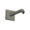 Axor Showersolutions Showerarm Square, 9" In Brushed Black Chrome, 26430341