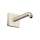 Axor Showersolutions Showerarm Square, 9" In Brushed Nickel, 26430821