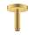 Axor Showersolutions Extension Pipe For Ceiling Mount, 4" In Brushed Gold Optic, 26432251