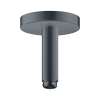 Axor Showersolutions Extension Pipe For Ceiling Mount, 4" In Brushed Black Chrome, 26432341