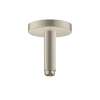 Axor Showersolutions Extension Pipe For Ceiling Mount, 4" In Brushed Nickel, 26432821