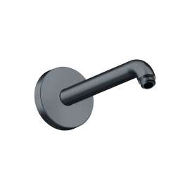 Axor Showersolutions Showerarm, 9" In Brushed Black Chrome, 26435341