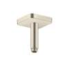 Axor Showersolutions Extension Pipe For Ceiling Mount Softcube, 4" In Brushed Nickel, 26965821