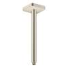 Axor Showersolutions Extension Pipe For Ceiling Mount Softcube, 12" In Brushed Nickel, 26966821