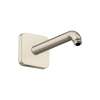 Axor Showersolutions Showerarm Softcube, 9" In Brushed Nickel, 26968821