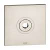 Axor Citterio Wall Plate Square In Brushed Nickel, 27419820