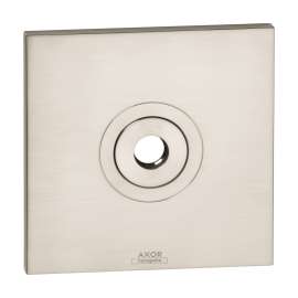 Axor Citterio Wall Plate Square In Brushed Nickel, 27419820