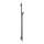Axor Uno Wallbar 36" In Polished Black Chrome, 27989330