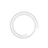 Axor Showersolutions Textile Hose With Cylindircal And Conical Nut, 49" In Matte White, 28227700