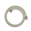 Axor Shower Solutions Textile Hose With Cylindrical Nut, 63" In Polished Nickel, 28261830