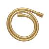 Axor Showersolutions Techniflex Hose With Cylindrical Nut, 49" In Brushed Gold Optic, 28282250