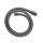 Axor Showersolutions Techniflex Hose With Cylindrical Nut, 49" In Brushed Black Chrome, 28282340
