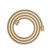 Axor Shower Solutions Textile Hose With Cylindrical Nut, 79" In Polished Gold Optic, 28291990