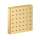 Axor Showersolutions Shower Module 5" X 5" Square In Brushed Gold Optic, 28491251