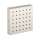 Axor Showersolutions Shower Module 5" X 5" Square In Brushed Nickel, 28491821
