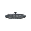Axor Showersolutions Showerhead  240 1-Jet Powder Rain, 1.75 Gpm In Brushed Black Chrome, 28614341