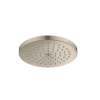 Axor Showersolutions Showerhead 180 1-Jet Powder Rain, 1.75 Gpm In Brushed Nickel, 28618821