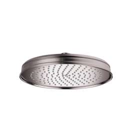 Axor Montreux Showerhead 240 1-Jet, 2.5 Gpm In Brushed Nickel, 28716821