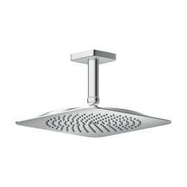 Axor Citterio C Showerhead 270 Square 1-Jet Ceiling Connection, 1.75 Gpm In Chrome, 28797001
