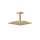 Axor Citterio C Showerhead 270 Square 1-Jet Ceiling Connection, 1.75 Gpm In Brushed Bronze, 28797141