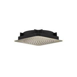Axor Citterio C Showerhead 270 Square 1-Jet Flush Ceiling, 1.75 Gpm In Brushed Nickel, 28798821