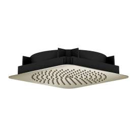 Axor Citterio C Showerhead 270 Square 1-Jet Flush Ceiling, 1.75 Gpm In Polished Nickel, 28798831