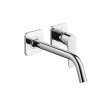 Axor Citterio M Wall-Mounted Single-Handle Faucet Trim, 1.2 Gpm In Chrome, 34116001