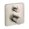 Axor Citterio M Thermostatic Trim With Volume Control In Brushed Nickel, 34705821
