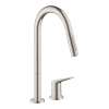 Axor Citterio M 2-Hole Single-Handle Kitchen Faucet 2-Spray Pull-Down, 1.5 Gpm In, 34813801