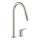 Axor Citterio M 2-Hole Single-Handle Kitchen Faucet 2-Spray Pull-Down, 1.75 Gpm In Stainless Steel Optic, 34822801