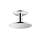 Axor Showersolutions Showerhead 250 2-Jet Ceiling Connection, 2.5 Gpm In Chrome, 35297001