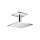 Axor Showersolutions Showerhead 250 Square 2-Jet Ceiling Connection, 2.5 Gpm In Chrome, 35312001