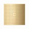 Axor Showersolutions Showerhead 250 Square 2-Jet, 1.75 Gpm In Brushed Gold Optic, 35315251