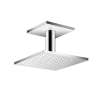 Axor Showersolutions Showerhead 250 Square 2-Jet Ceiling Connection, 1.75 Gpm In Chrome, 35319001
